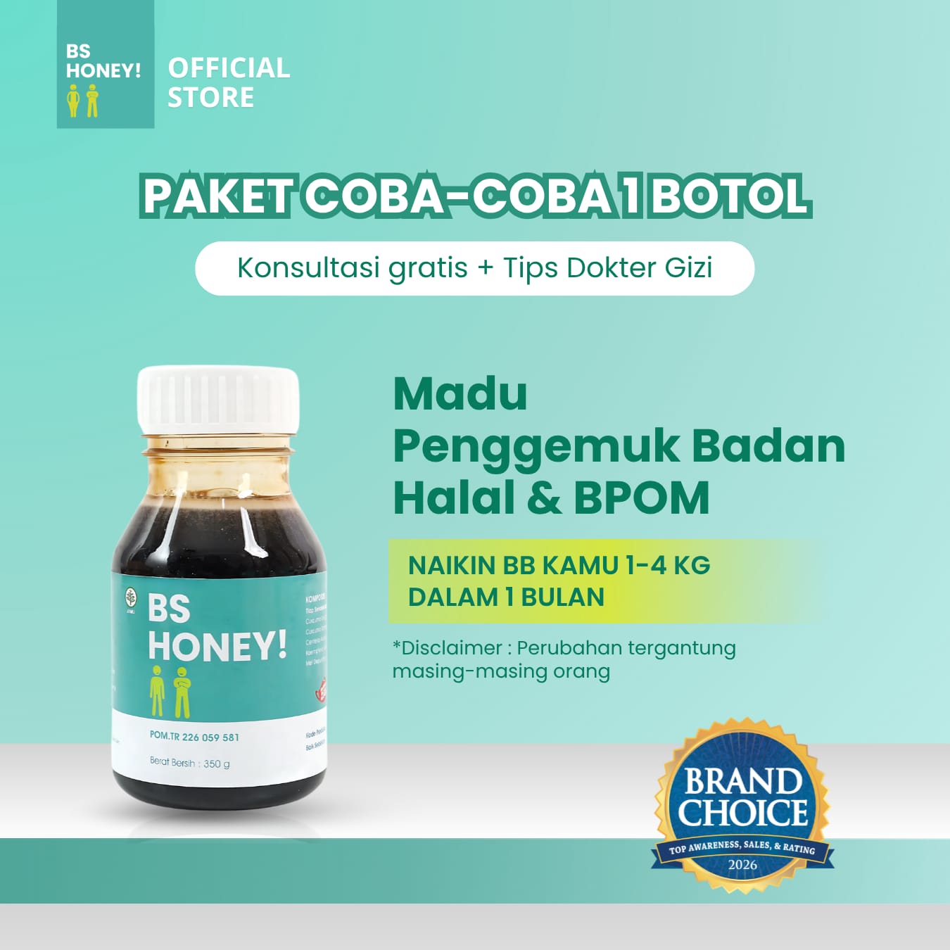 paket 1 botol